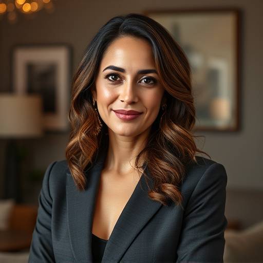 Foto de Carolina Oliveira, designer de interiores e especialista em harmonizaäão de ambientes da Harmonia & Lar.